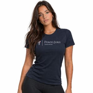 Camiseta Babylook Dry-fit | Azul